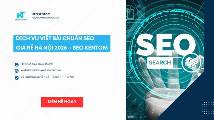 dịch vụ viết bài chuẩn SEO giá rẻ Hà Nội